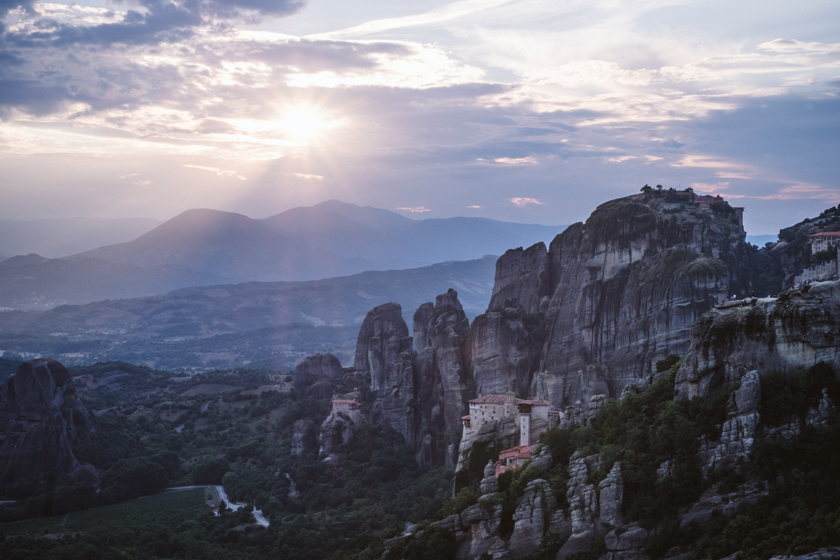 Meteora, Greece travel tips including places to visit, landscape photography locations, the best monasteries, and other information. Meteora, Greece landscape